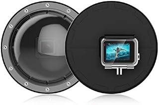 Suptig Dome, Dome Port, Underwater Dome Compatible For GoPro Hero 7 Black, Hero 6, Hero 5, Hero 2018, Waterproof 98ft (30 Meters)