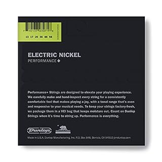 Cordes pour guitare électrique Dunlop DEN1356 Extra Heavy 13-56 Nickel - Les Beatles, Paul McCartney, John Lennon, RIngo Starr, George Harrison Cordes pour guitare électrique Dunlop DEN1356 Extra Heavy 13-56 Nickel – Image 2