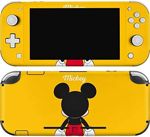 Skinit Decal Gaming Skin Compatible with Nintendo Switch Lite - Officially Licensed Disney Mickey Mouse Backwards Design