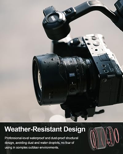 VILTROX 75mm f/1.2 F1.2 EF PRO EF Lens for Sony E-Mount Ultra Wide Angle APS-C Auto Focus Prime Lens Compatible with Sony E-Mount Mirrorless Cameras A7M/R/S Series A7Cc A9 A1 A6x00 Fs5