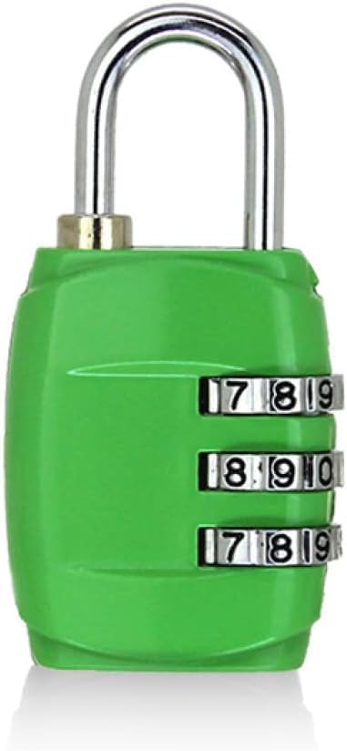 Combination Lock，Locker Lock，Locker code lock，Lock 3 Digit Password Lock Travel Luggage Combination Lock Small Padlock Drawer Lock Electronic Lock for Suitcase Baggage Gym Locker Locker Lock Padlocks(
