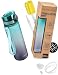 My Vesperbox® Trinkflasche Kinder [500ML] - Wasserflasche Kohlensäure Geeignet & Auslaufsicher - Water Bottle Kids - für Schule & Sport - Kinderflasche für Mädchen & Jungen - inkl. Ersatzdichtung