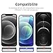 NEW'C 3 Pack Designed for iPhone 12 Mini Screen Protector (5.4"), Enhanced Tempered Glass Protection, Case Friendly Scratch Resistant,Bubble-Free, Ultra Resistant