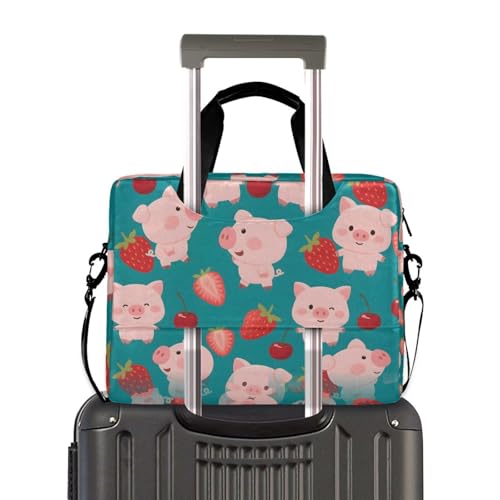 Funda para portátil con asas y correa 13-15.6 pulg miniatura 4