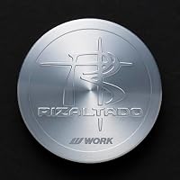 Amazon.co.jp: WORK RIZALTADO センターキャップ【4枚】 (ブラック・W