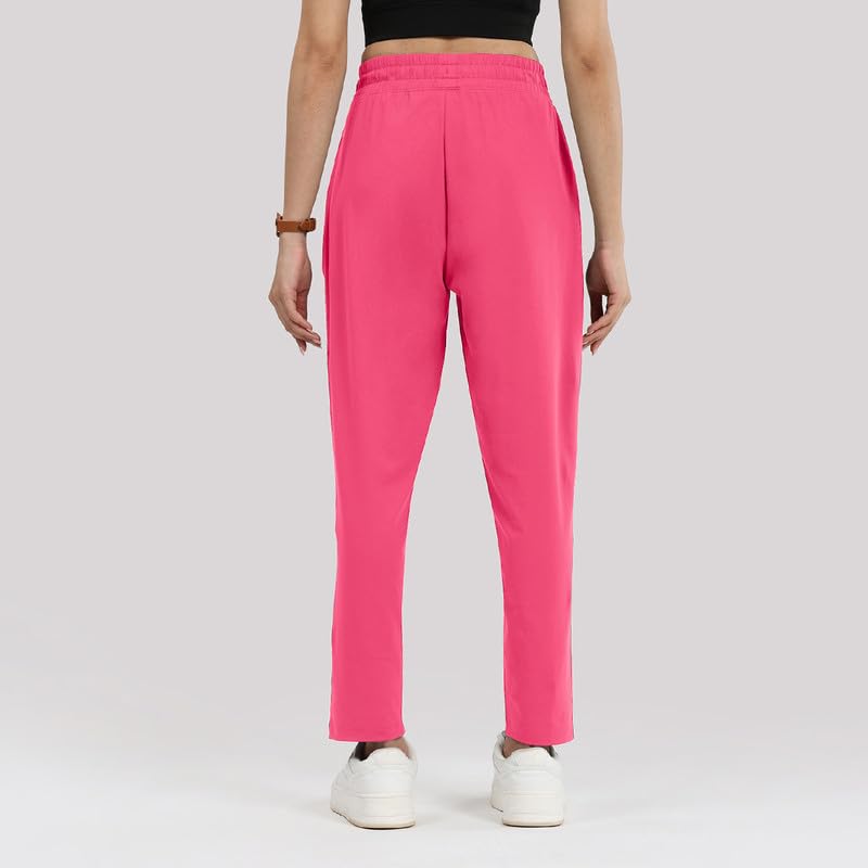 Image of BlissClub Women Mid Rise Tapered Casual Pants