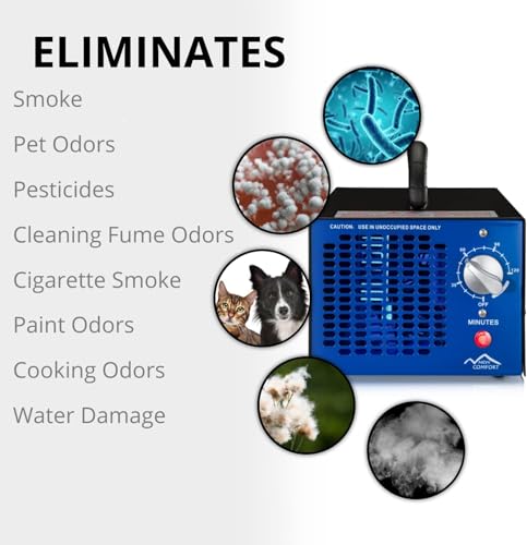 Purificador de Aire Generador de Ozono 8500mg/h miniatura 3