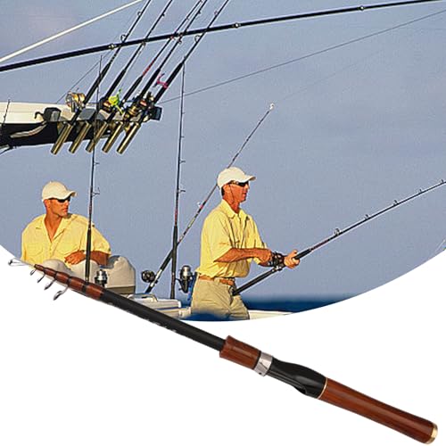 Canne à Baitcasting à réponse sensible et structure pliante - 2