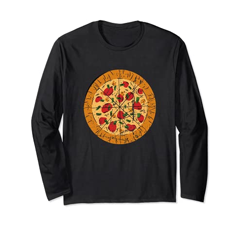 Foodie Gifts Pizza Pepperoni Italian Food Pizza Manche Longue
