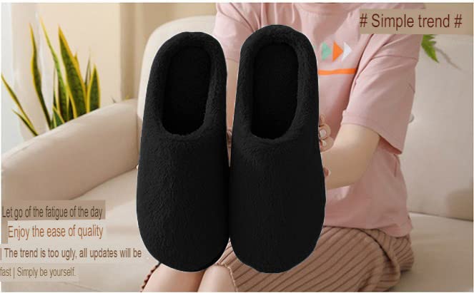 DRUNKEN Slipper For Men's and Women's Flip Flops Winter Slides Home Open Toe Non Slip