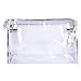 Sealike Waterproof Clear Transparent PVC Cosmetic Organizer Bag for Travel with Stylus (Silver)