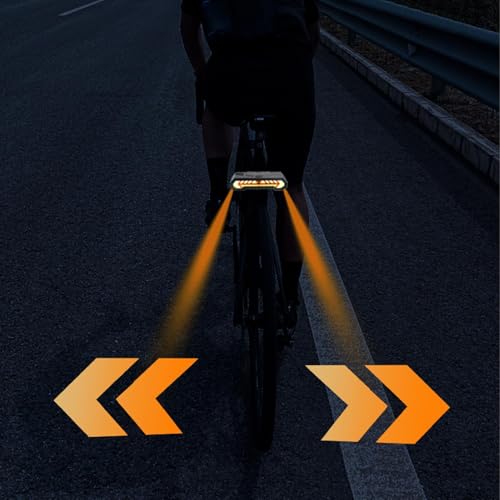 Feu de freinage arrière vélo LED intelligent avec télécommande sans fil
