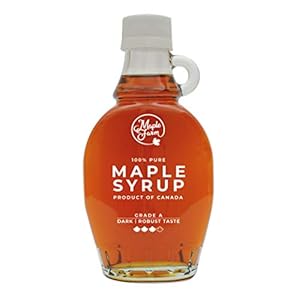 MapleFarm – Ahornsiroop – Pure Canadian maple syrup DARK – 250 g – Grade A – pure maple syrup – Canadian maple syrup…