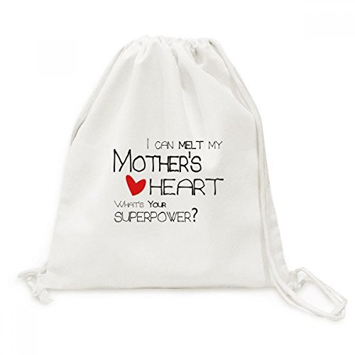 Toile drawstring backpack pour soulager les épaules lors du shopping quotidien