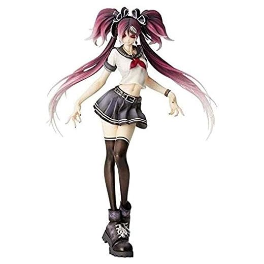 Lime dikt-emei Mukune Sailor Suit Anime Figur 24 cm PVC Anime Tecknad karaktär Modell Staty Leksak Samling Lämplig för Hemmakontor Dekoration