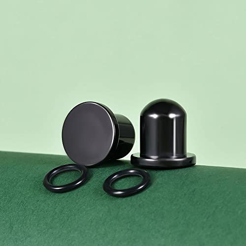 TBOSEN 18PCS Surgical Stainless Steel Stretching Kit Plugs Expander Single Flat Top Body Piercing Jewelry Set 14G-00G3