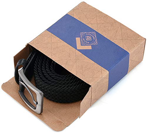 Woven Elastic Braided Belt For Men - Fabric Stretch Casual Belt2