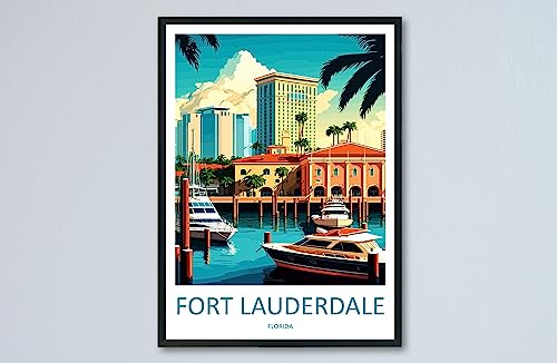Fort Lauderdale Travel Wall Print