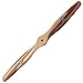 XOAR PJWWI Axial 19x8 RC Warbird Airplane Propeller. 19 Inch 2 Blade WWI German Axial Replica Giant Scale Wood Prop for Gas Engines