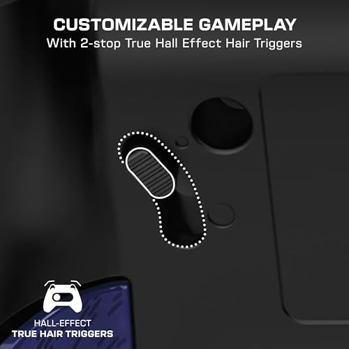 Image of Turtle Beach Rematch Advanced Wired Gaming Controller for Xbox & PC | Xbox Series X|S, Xbox One, PC, 2 Remappable Buttons, Hall-Effect Triggers, Audio Controls, Image Shifting Design, Dark Cosmos