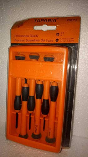 Precision Screwdriver Set of 6 Pieces TAPARIA Best Professional Quality