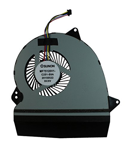 Power4Laptops Replacement Laptop Fan for Asus GL552JX, Asus ZX50J