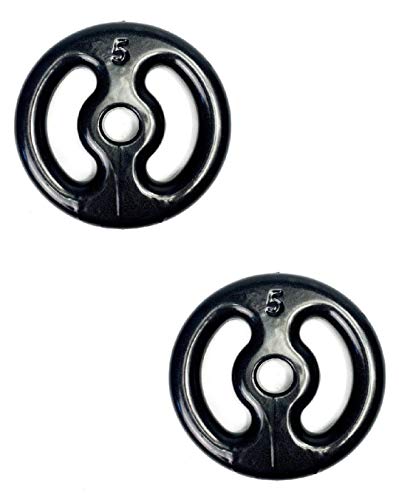 Anilha Emborrachada de 05kg Para Barras E Halteres Megagym