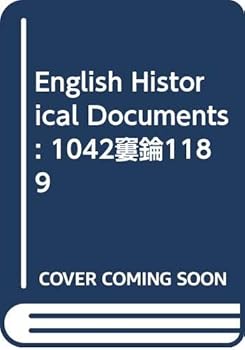 Paperback English Historical Documents: 1042–1189 Book