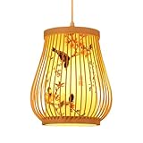 【Matériaux naturels】 : Fabriquée en bambou naturel, cette lampe est saine et écologique. Résistante à la chaleur et à la décoloration, elle garantit sécurité et durabilité. Son abat-jour imitation parchemin lui confère un design unique et élégant qui apporte une touche d'élégance à votre espace.