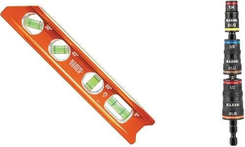 Miniatura 8 de Klein Tools Juego de llaves hexagonales 935RBLT de nivel (9 pulgadas) y 70550