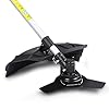 BRAST® Motorsense Benzin 3.0 PS 2 in 1 Gerät Freischneider Rasentrimmer Rasenmäher 52cm³