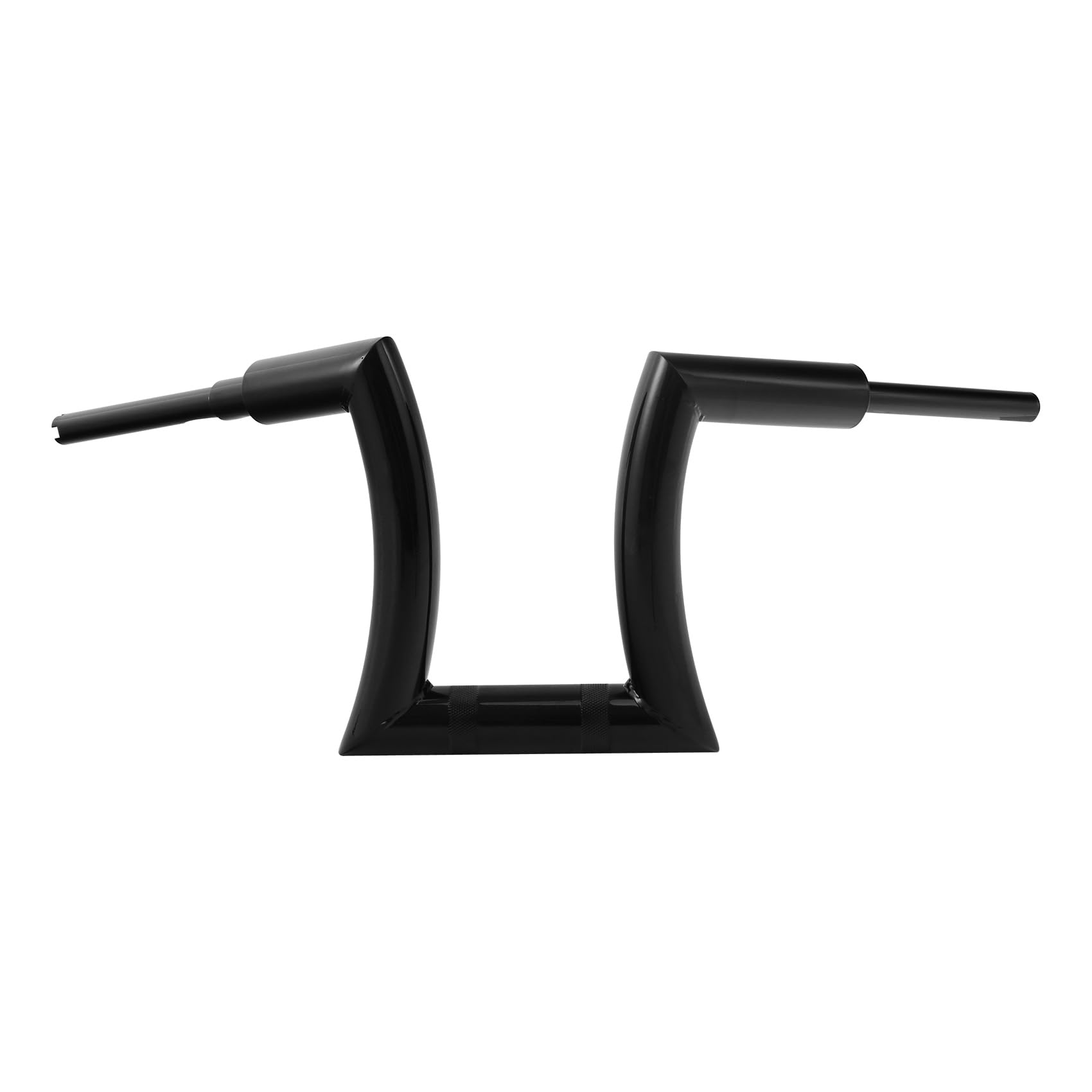TCT-MOTORPARTS 12'' Rise 2'' Hanger Handlebar Fits for Harley Sportster Softail Dyna Heritage Softail Fatboy