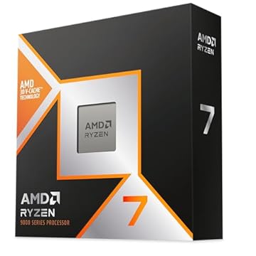 Processador AMD Ryzen 7 9800X3D (AM5/ 8 Cores/ 16 Threads/ 5.2 GHz/ 104Mb Cache/Radeon Graphics/Sem cooler)