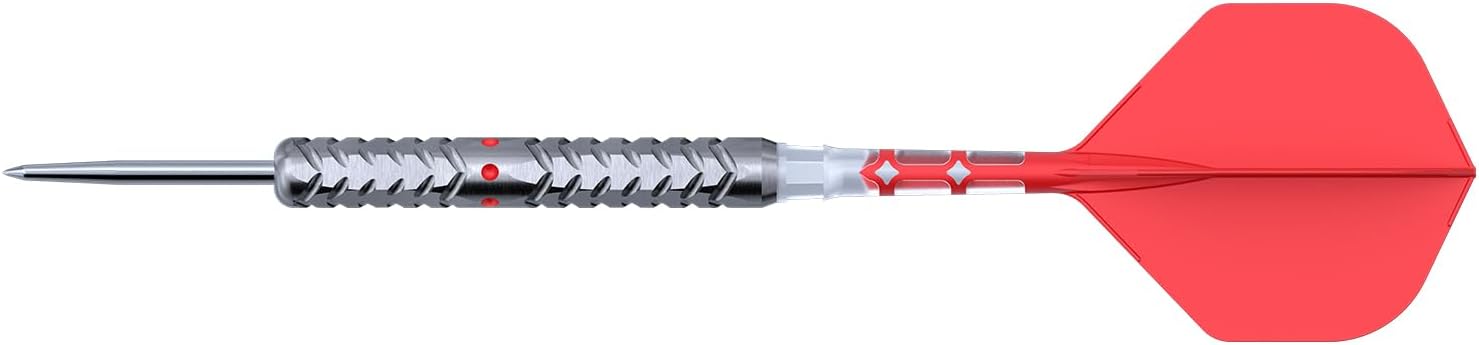 CUESOUL Chinese Zodiac 20/21/23/24g Steel Tip 90% Tungsten Dart Set with Integrated ROST T19 Flight