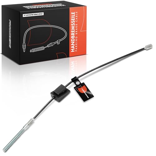 Image of Frankberg Handbrake Cable Front Axle Compatible with Fiesta IV JA JB Fiesta Box J3 J5 Fiesta V JD JH Fiesta V Van Fusion JU 2 DY Replace# 2S612853AC