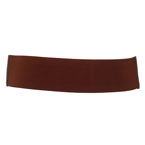 eVogues Plus Size Vintage Faux Leather Wide Elastic Belt2