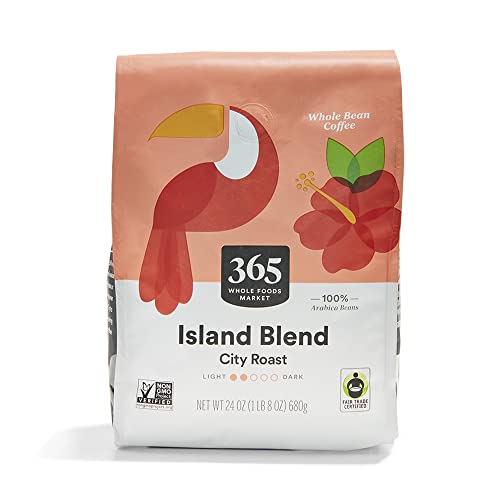 365 By Whole Foods Market, Island Blend Whole Bean Coffee, 24 Ounce #TOP14