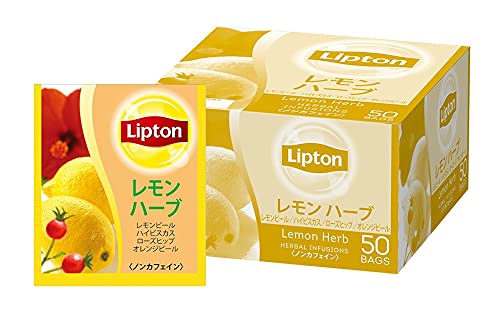 Amazon.co.jp: リプトン レモンハーブ アルミティーバッグ 2.1gx50袋