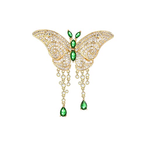 Broche cadeau dames motif papillon doré idée pour anniversaire
