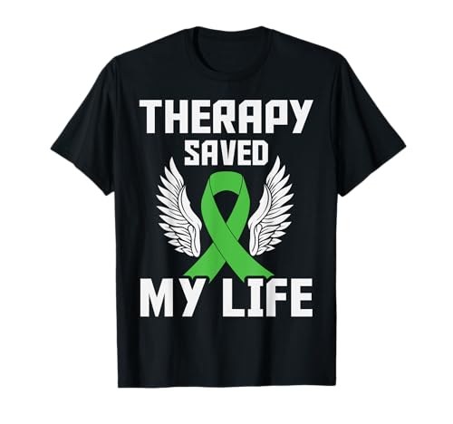 Therapy Saved My Life Mental Health Salud Mental Camiseta