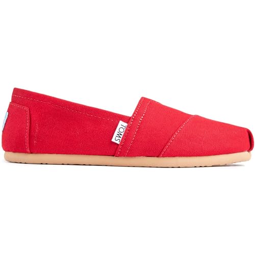 Image of TOMS Women's Alpargata Classic Slip-On Espadrille, Textile Upper