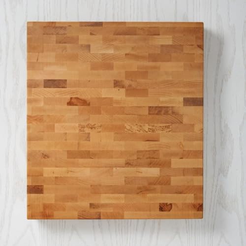 Tabla de cortar grande de madera natural miniatura 3