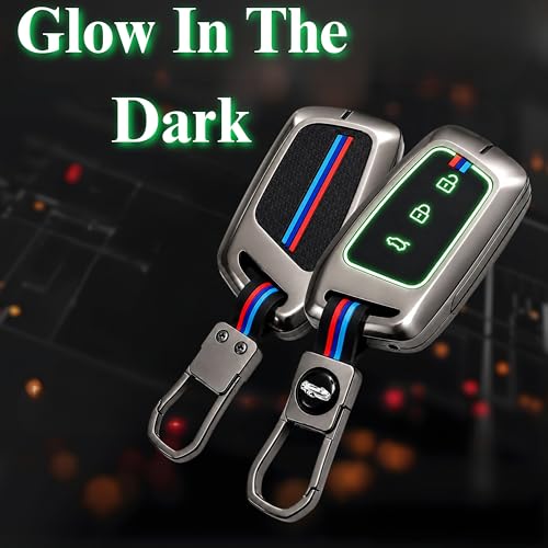 Image of Car Key Cover Compatible With MG Windsor EV & Hector | Premium 3-Button Smart Case | Luxury Protection Shell