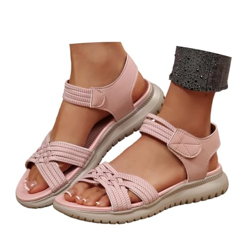 Sandales Compensées Femme Reflexologie Plantaire en Mules Cuir Premium