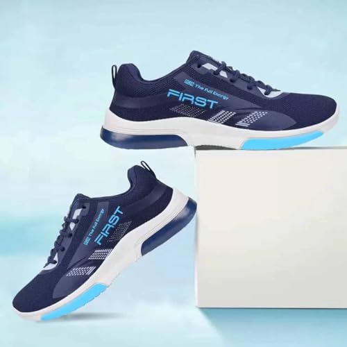 Image of Generic Men's Sports Running Walking Gym Shoes (120) M Blue