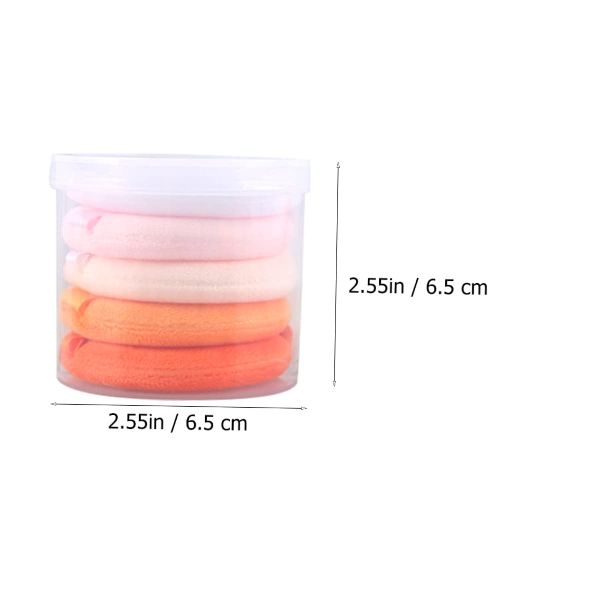 ARTSEWPLY 2Boxes Women Powder Puff Applicators of Makeup Tools for Loose and Mineral Powder Color Safe Gentle for All Skin for Highlight Blush Application Color