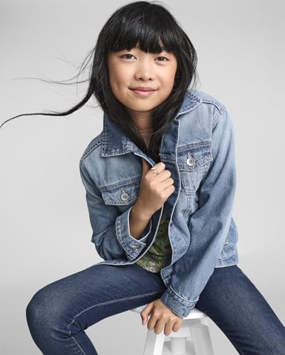 Image of The Children's Place Girls' Basic Denim Jacket
