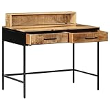 bureau ikea couleur bouleau Deux tiroirs coulissants sont intégrés dans la conception, offrant un espace pratique pour ranger des matériaux de bureau et garder la zone de travail bien rangée.