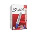 Sharpie Permanent Markers, Broad, Chisel Tip, 12-Pack, Blue (38203)