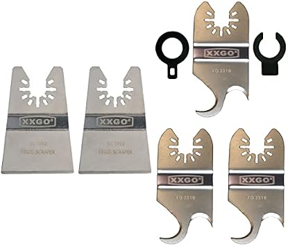 XXGO 5 Pcs Multitool Scraper Blades Multitool Hook Knife Blades Kits